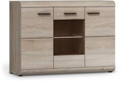  LINK 120 3D komód - sonoma tölgy (LM70788)