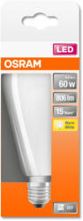 OSRAM Star LED fényforrás (izzó) Edison körte forma, E27 foglalat, 7W, 806lm, 2700K meleg fehér ( 4058075434363 ) (4058075434363)