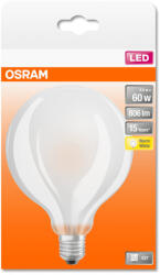OSRAM Star LED fényforrás (izzó) globe matt üveg búra, E27 foglalat, 6, 5W, 806lm, 2700K meleg fehér ( 4058075808713 ) (4058075808713)
