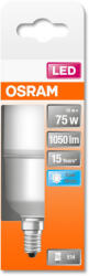 OSRAM Star rúd alakú LED fényforrás (izzó) matt búra, E14 foglalat, 10W, 1050lm, 4000K hideg fehér ( 4058075428409 ) (4058075428409)