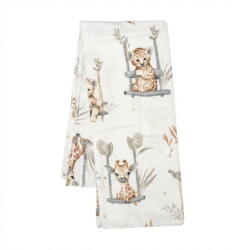 New Baby Flannel nappy with print New Baby ZOO beige (36029-Per04-zoo-beige) - pcone