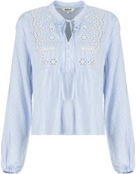 ONLY Topuri și Bluze Femei ONLLENNYO LS EMBROID V-NECK Only albastru EU S