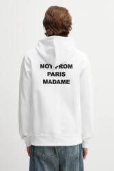 Drôle de Monsieur pamut melegítőfelső Le Hoodie Slogan - fehér L