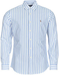 Ralph Lauren Cămăsi mânecă lungă Bărbați CHEMISE COUPE DROITE EN OXFORD Polo Ralph Lauren albastru EU M - spartoo - 692,80 RON