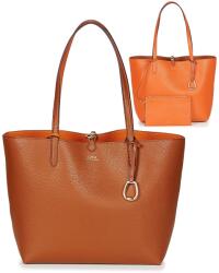 Ralph Lauren Sacoșe shopping și Genti shopping Femei MERRIMACK REVERSIBLE TOTE MEDIUM Lauren Ralph Lauren Maro Unic