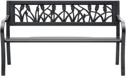 AGA Fém kerti pad 125x53x77 cm (MEB2910)