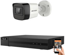 Hikvision HiLook 5 megapixeles 1 kamerás kamerarendszer 30 méter látótávolsággal