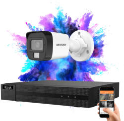 HIKVISION HiLook TurboHD-TVI 1 kamerás kamerarendszer 5MP színes éjszakai képpel