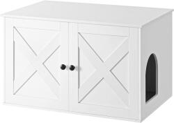 Songmics Feandrea Macska Wc házikó - Stílusos alomtálca szekrény 80x53x50 cm (PCL002W01)