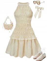 Shein Ruha Fodros Díszítéssel 140-146