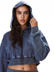 Shein Rövid Cipzáras Kapucnis Pulóver 34-ES