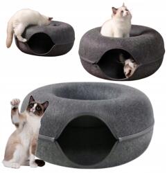 SATIS Macskafekhely Alagút Házikó Filc Fülke (03253)