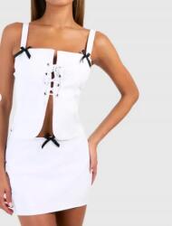 Boohoo Női Miniszoknya Masnival 44-ES