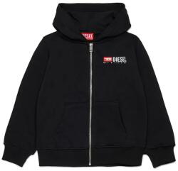 Diesel gyerek melegítőfelső pamutból SDROPSHOODZ OVER SWEAT-SHIRT - fekete 120