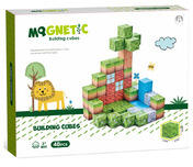  Cuburi magnetice de construcție - safari 48 buc /buc (310401494) Jucarii de constructii magnetice
