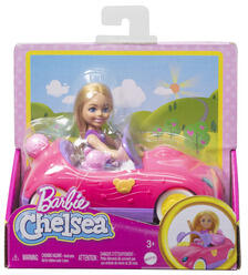 Mattel Decapotabila Barbie Chelsea cu ursuleț (HXN05) Papusa