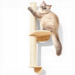  MewooFun kaparófa macskáknak 61 - 100 cm - alacsony kaparóoszlop macskáknak (0102)