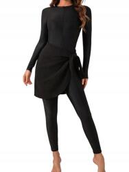 Shein Tankini Fürdő Szett Felső Nadrággal És Szoknyával M