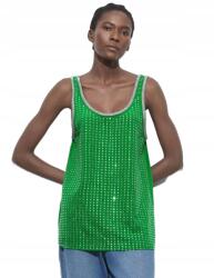 Shein Gyémántokkal Díszített Felső L-es