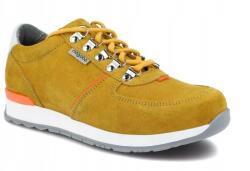 Nagaba 313 női sárga bőr félcipő ifjúsági bőr cipő R37 (313)