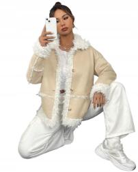 Shein Női Kabát Szőrmével S