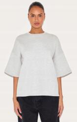 Prettylittlething IC93310 Prettylittlething Szürke Póló Oversize Vastag Pulóver (9) L