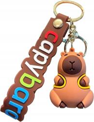  Kulcstartó Táska Medál Kapibara Capybara Hátizsák Sárga (BNT_KAPI.018)