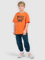 4F Loose Narancssárga Fiú Póló Nyomattal 146 (10-11 év) (4FJWSS26TTSHM2814-70S-146)
