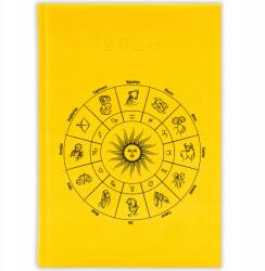  Citrom Naptár 2026 A5 Határidőnapló Tervező Ajándék Állatövi Jegyek Minták (KALENDARZ 2026 CYTRYNOWY)