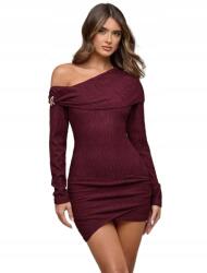 Shein Aszimmetrikus Ruha Mini Kreppelt S