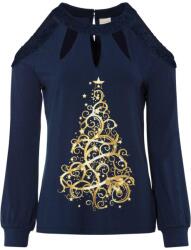 Bonprix Karácsonyi Mintás Ing 36/38