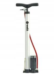 TOYA Oszloppumpa Nyomásmérővel, Alumínium (82021)