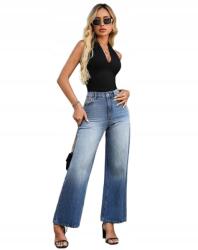 Shein Széles Szárú Farmer Nadrág 27-ES