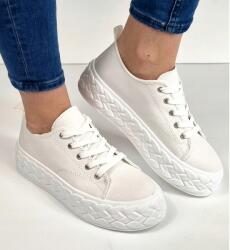 Seastar Új Fehér Bakancs Cipő Tornacipő 40-ES (RE15P ALL-WHITE)