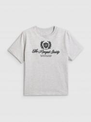 4F Női Póló Szürke Pamut Doboz Nyomott Mintával S (4FWSS26TTSHF2738-27M-S)