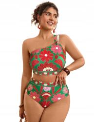 Shein Fürdőruha Növényi Mintával XXL