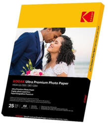 Kodak Ultra Premium fotópapír - RC Gloss 280g, A4, 21x29, 7cm, 25db (KO-9891261)
