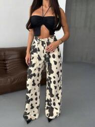 Shein ZC53202 Shein Mintás Farmer Nadrág Magas Derekú (9) Xs