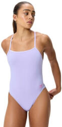 Speedo solid v-back 2.0 swimsuit bright lavender l - uk36 Costum de baie dama