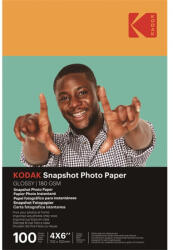 Kodak Snapshot fotópapír, fényes, A6, 10x15cm, 180g, 100db (KO-3510829)