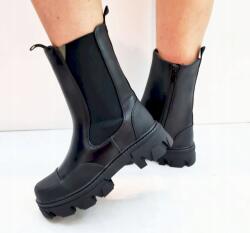 Seastar Fekete Bokacsizma Cipő 40-ES (NC1251)