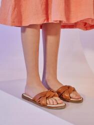 Shein CC12111 Shein Barna Női Flip-flop Papucs (9) 35 (skshoes03201225374)