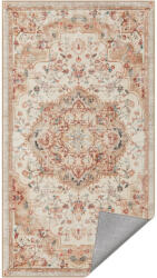 SONGMICS Vintage stílusú, gépben mosható szőnyeg 80 x 150 cm, cappuccino bézs