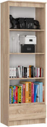  Regál R60 1sz 4p Clp Pk Tölgy Sonoma