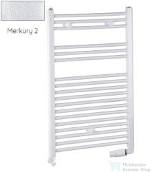 Radeco DORA AD2-400/P 680x450 törölközőszárítós radiátor, MERKURY 2 (ezüst) színben (Radeco_DORA_AD2_400_P_MERKURY2)