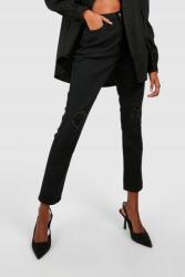 Boohoo Magas Derekú Farmernadrág Pamut 42-ES