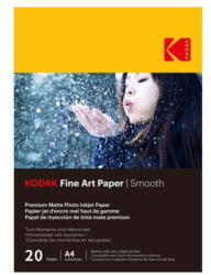 Kodak Fine Art fotópapír - Smooth 230g, A4, 20db (KO-9891092) - tintasziget