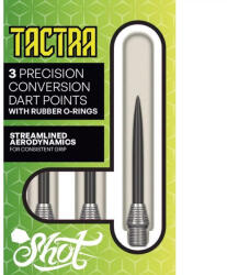 Shot Darts cserélhető fémhegy Shot Tactra - fekete, 34mm