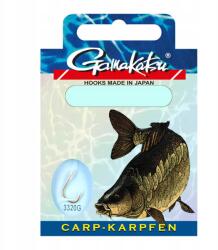 Gamakatsu Horgok Gamakatsu Carp 3320G #4 0, 28mm 75cm 10 db Gold (140189-400-28)