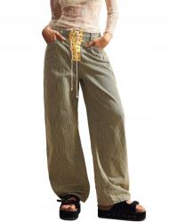 Shein Csíkos Farmer Nadrág 28-AS